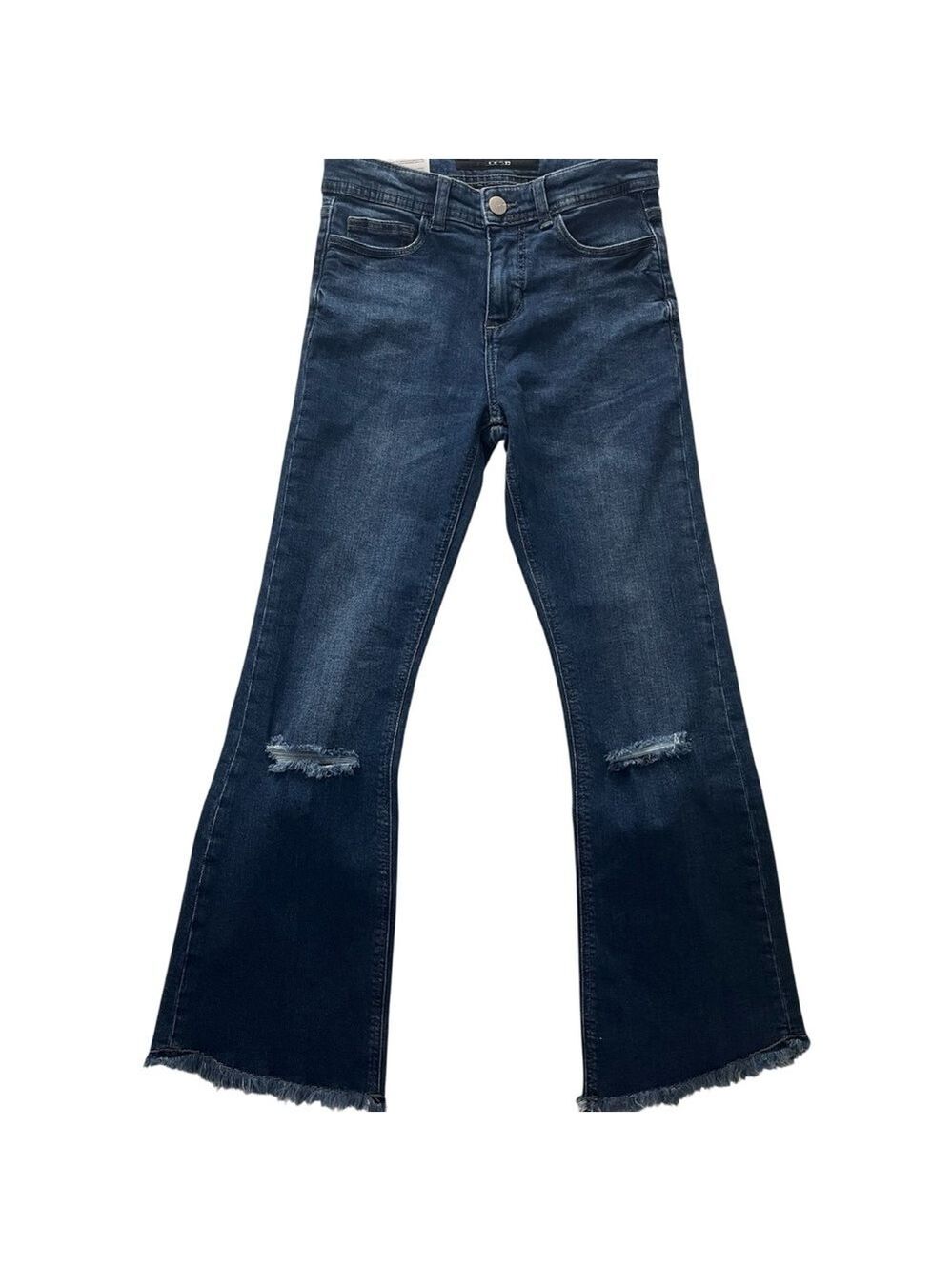 NWT Joe's Jeans Girls 'The Molly' Distressed Flare Jeans Size 8